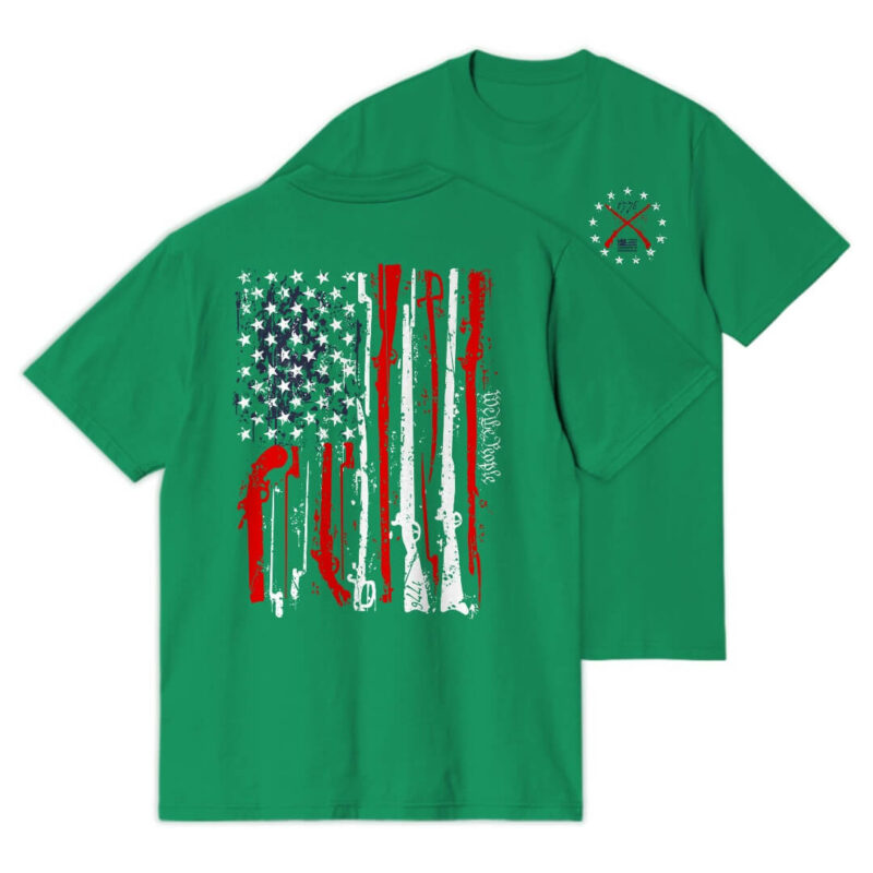 Red White & Blue People T-Shirt - Patriot Shield Gear